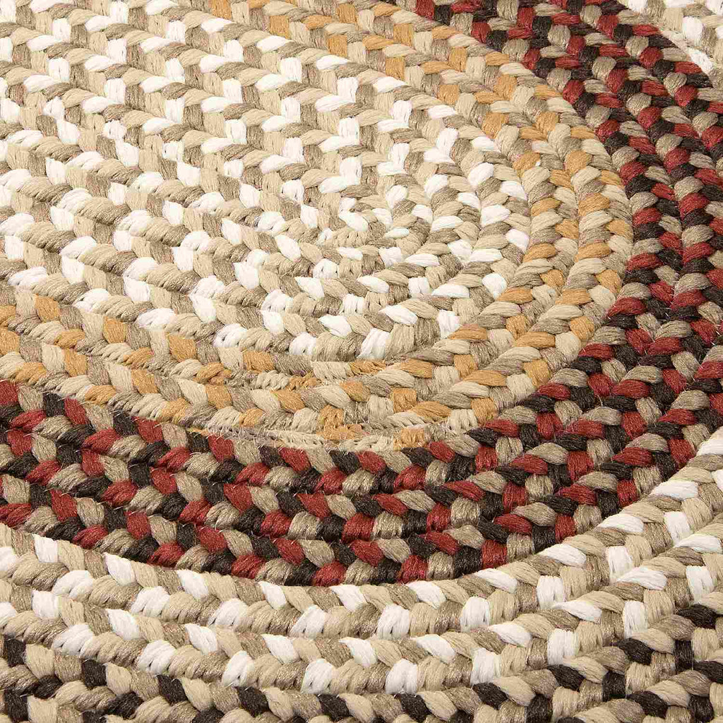 colonial mills burmingham bu85 brick brown rug