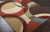 Transitional Surya Rug Co. Forum Brown Rug | Multicolored Rugs | Rugs Done Right