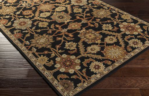 Surya rug co. | Middleton | Black rug | rugs done right