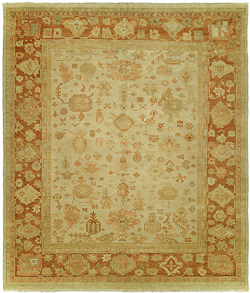 HRI Anatolian B-153 Ivory Rug