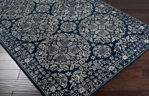 Surya rug co. | Blue rug | Smithsonian | rugs done right