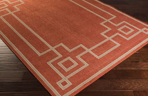 Surya Rug Co. Alfresco Rust Rug | Indoor Rugs | Rugs Done Right 