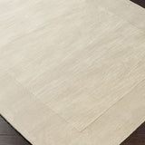 Rectangular Surya Rug Co. Mystique White Rug | Geometrical Rugs | Rugs Done Right 
