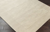 Rectangular Surya Rug Co. Mystique White Rug | Geometrical Rugs | Rugs Done Right 