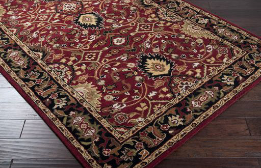 Hand Tufted Surya Rug Co. Caesar  Red Rug | Red Rugs | Rugs Done Right 