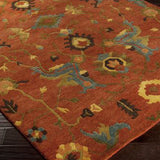 Surya rug co. | Rust rug | Anastacia | rugs done right