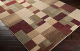 Surya Closeout Riley RLY-5006 Burgundy Rug