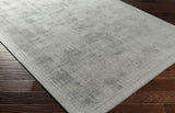 Surya Rug Co. Silk Route Grey Rug | Solid Rugs | Rugs Done Right