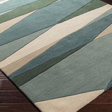 Surya Rug Co. Forum Teal Rug | Indoor Rugs | Rugs Done Right 