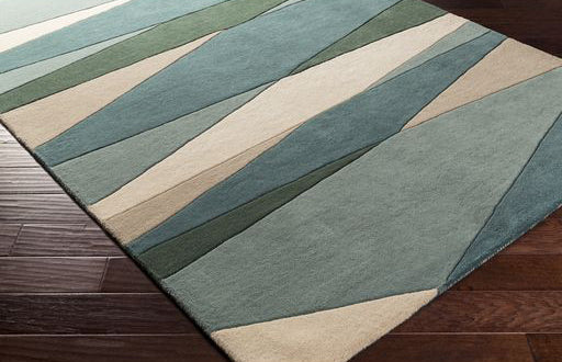 Surya Rug Co. Forum Teal Rug | Indoor Rugs | Rugs Done Right 