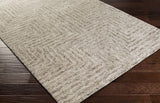 Rectangular Surya Rug Co. Falcon Light Grey Rug | Indoor Rugs | Rugs Done Right 