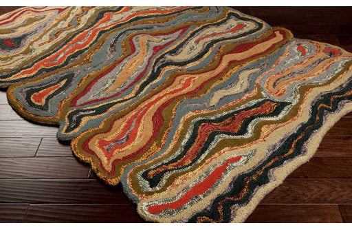 Abstract Surya Rug Co. Gypsy Taupe Rug | Abstract Rugs | Rugs Done Right