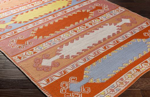 Surya Rug Co. Sajal Orange Rug | Orange Rugs | Rugs Done Right 