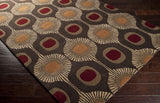 Surya Rug Co. Forum Brown Rug | Charcoal Rugs | Rugs Done Right 