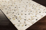 Surya Rug Co. Athena Ivory Rug | Floral Rugs | Rugs Done Right 