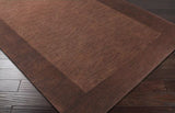 Surya Rug Co. Mystique Chocolate Rug | Red Rugs | Rugs Done Right 