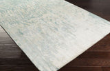 Transitional Surya Rug Co. Watercolor  Teal Rug | Transitional Rugs | Rugs Done Right 