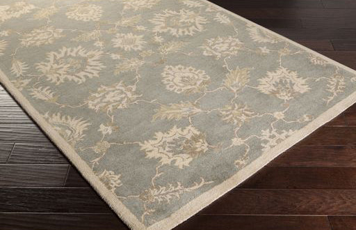 Surya Closeout Caesar CAE-1156 Silver Green Rug