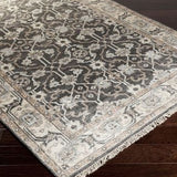 Surya rug co. | Black rug | Theodora | rugs done right