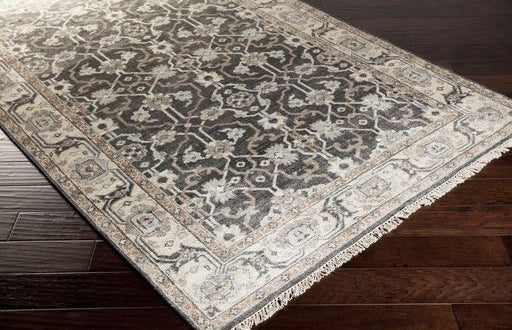 Surya rug co. | Black rug | Theodora | rugs done right