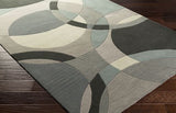 Contemporary Surya Grey Runner Rug | Runner Rugs | Rugs Done Right