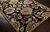 Surya rug co. | Black rug | Caesar | rugs done right