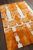 chandra cailin cai 42001 orange rug