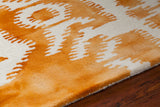 chandra cailin cai 42001 orange rug