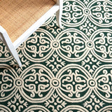 safavieh clearance cambridge cam123y dark green rug