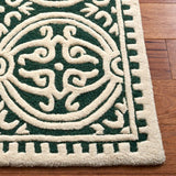 safavieh clearance cambridge cam123y dark green rug