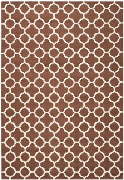 Safavieh Clearance Cambridge CAM130H Dark Brown Rug