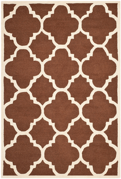 Safavieh Clearance Cambridge CAM140H Dark Brown Rug