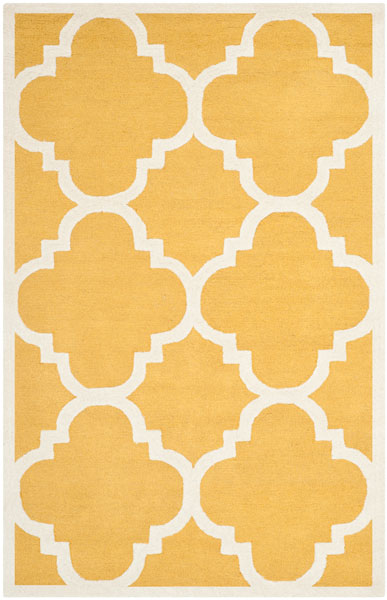 Safavieh Clearance Cambridge CAM140Q Gold Rug