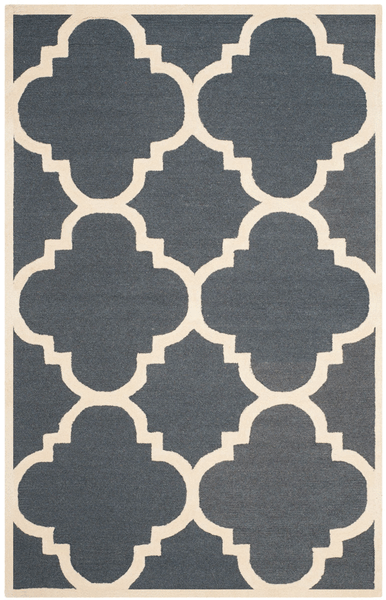 Safavieh Clearance Cambridge CAM140X Dark Grey Rug