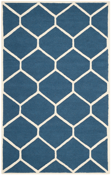 Safavieh Clearance Cambridge CAM144G Navy Blue Rug