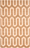 Safavieh Clearance Cambridge CAM351Y Orange Rug