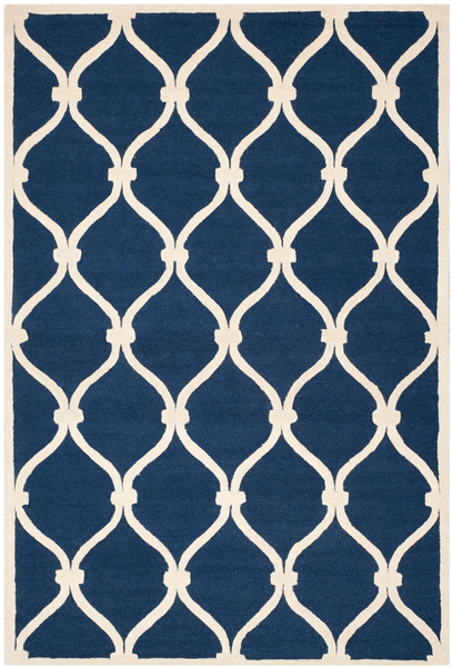 Safavieh Clearance Cambridge CAM710M Navy Rug