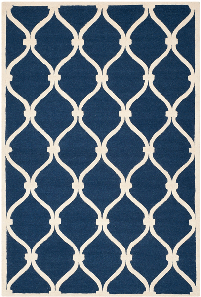 Safavieh Clearance Cambridge CAM710M Navy Rug