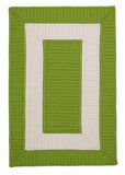 colonial mills rope walk cb91 bright green rug