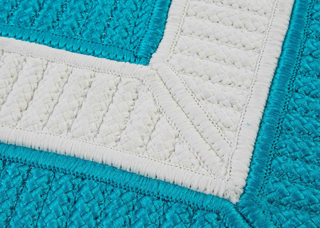 colonial mills rope walk cb92 turquoise rug