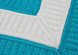 colonial mills rope walk cb92 turquoise rug