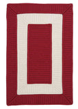colonial mills rope walk cb97 red rug