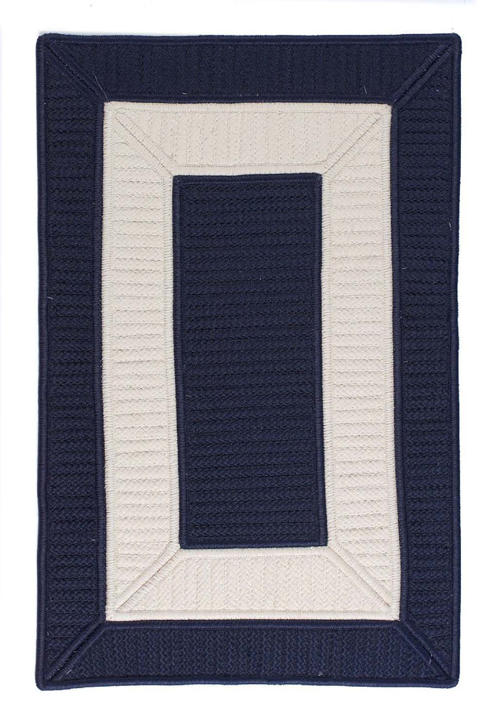 colonial mills rope walk cb99 navy rug