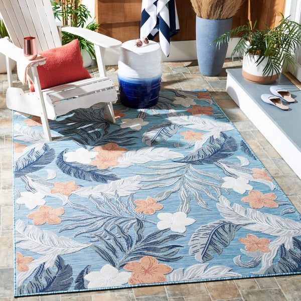 safavieh clearance cabana cbn456m blue rug