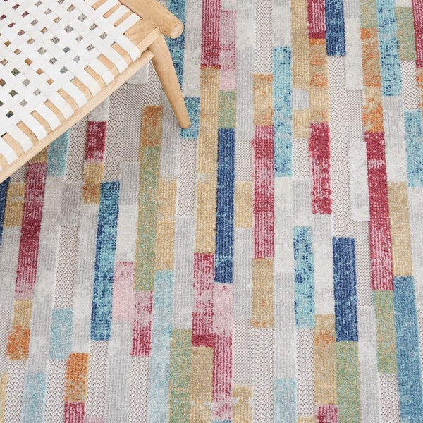 safavieh clearance cabana cbn531q red aqua rug