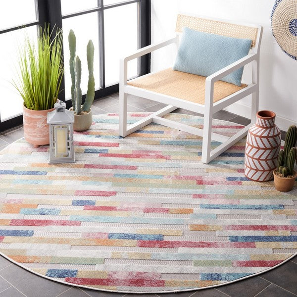 safavieh clearance cabana cbn531q red aqua rug