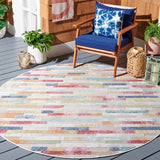 safavieh clearance cabana cbn531q red aqua rug