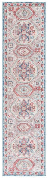 safavieh clearance cabana cbn541p rust blue rug