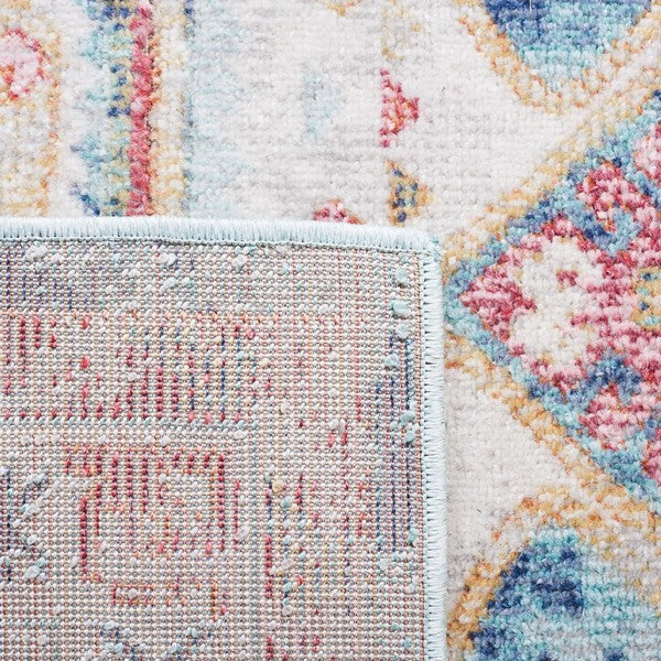 safavieh clearance cabana cbn541p rust blue rug