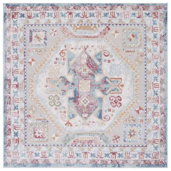 safavieh clearance cabana cbn541p rust blue rug